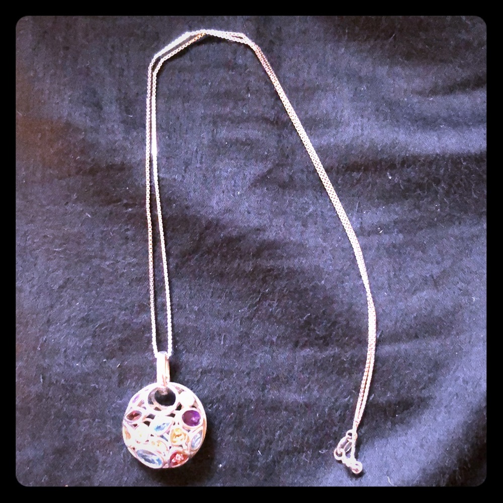 Semi precious gems necklace